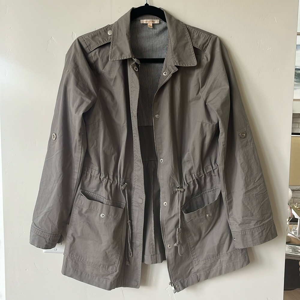 Like new, Skies Are Blue brown/gray jacket